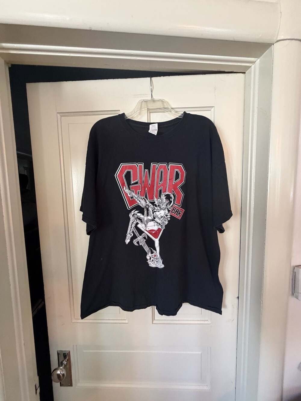 Gildan GWAR Bar Graphic Black T-Shirt 2XL